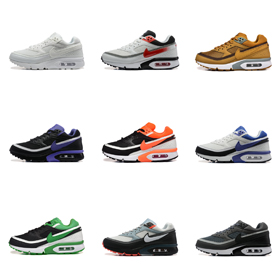 Nike low-top lace-up air cushion running shoes for men and women-2665